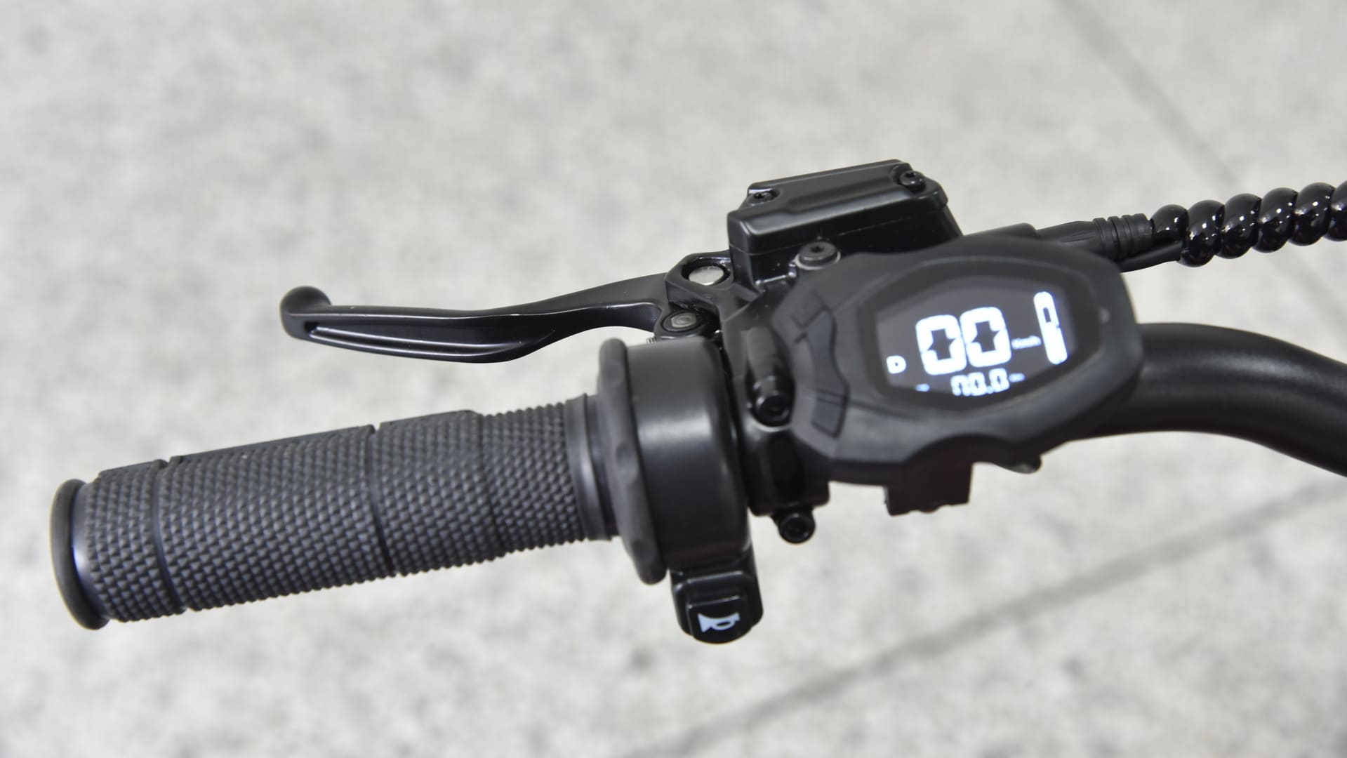 electric dirt bike speed meter